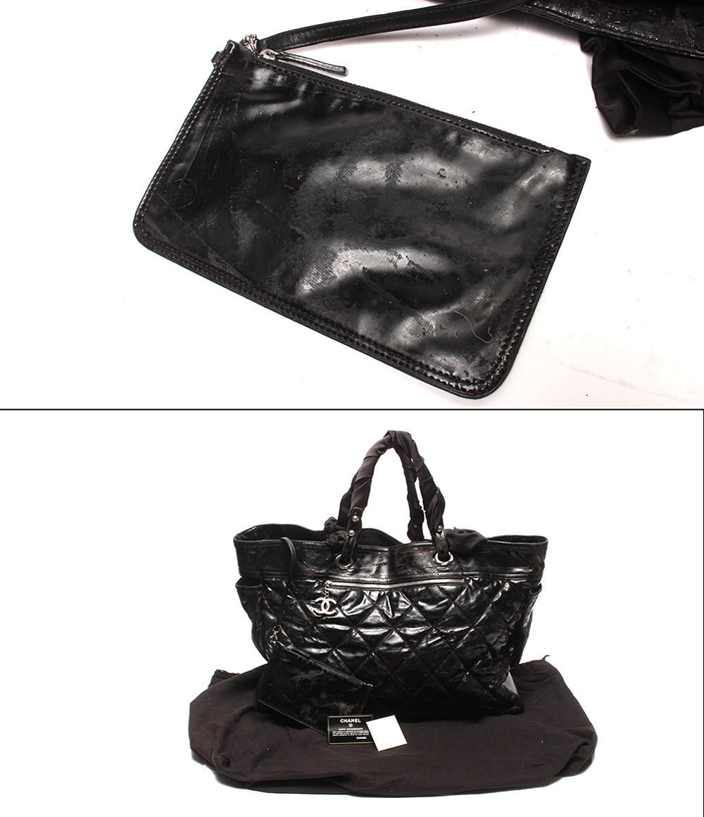 訳あり CHANEL トートバッグ 12番台 リボン レディース シャネル