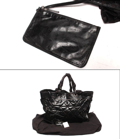 訳あり CHANEL トートバッグ 12番台 リボン レディース シャネル