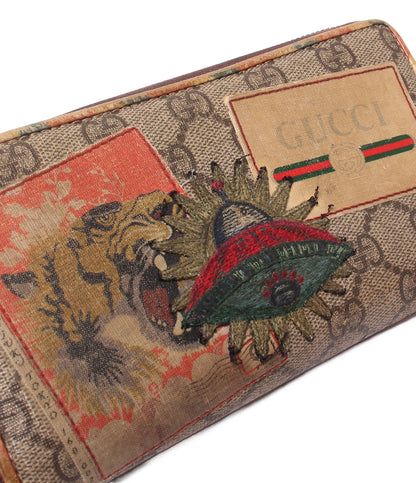 GUCCI ラウンドファスナー長財布 GGスプリーム 473909 496334 メンズ グッチ