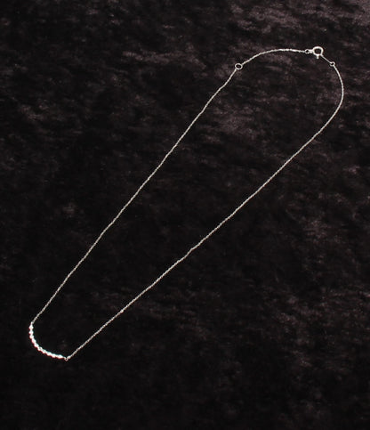 美品 組曲 ネックレス Pt900 Pt850 ダイヤ 0.12ct レディース クミキョク
