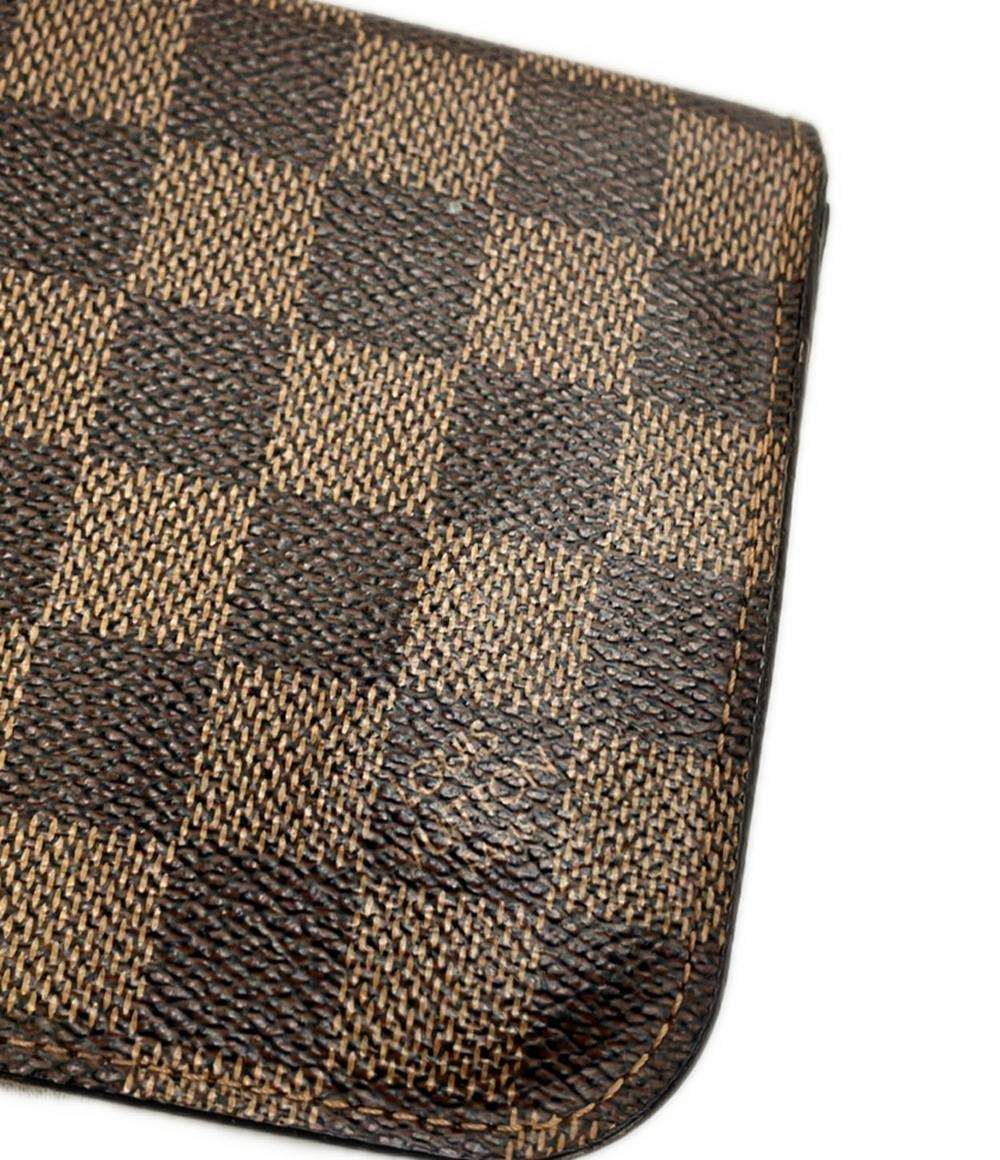 LOUIS VUITTON 長財布 ポルトフォイユ アンソリット ダミエ エベヌ N63071 メンズ レディース ルイ・ヴィトン
