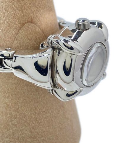 MIKIMOTO 腕時計 リングウォッチ ペンダント SILVER925 クオーツ ホワイト レディース ミキモト