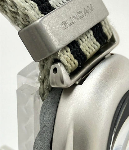 腕時計 機動戦士ガンダム RX-78-2モデル 20周年記念 クオーツ シルバー メンズ