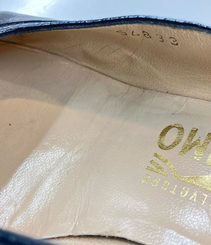 サルヴァトーレフェラガモ パンプス リザード切替 レディース SIZE 6 D (M) Salvatore Ferragamo