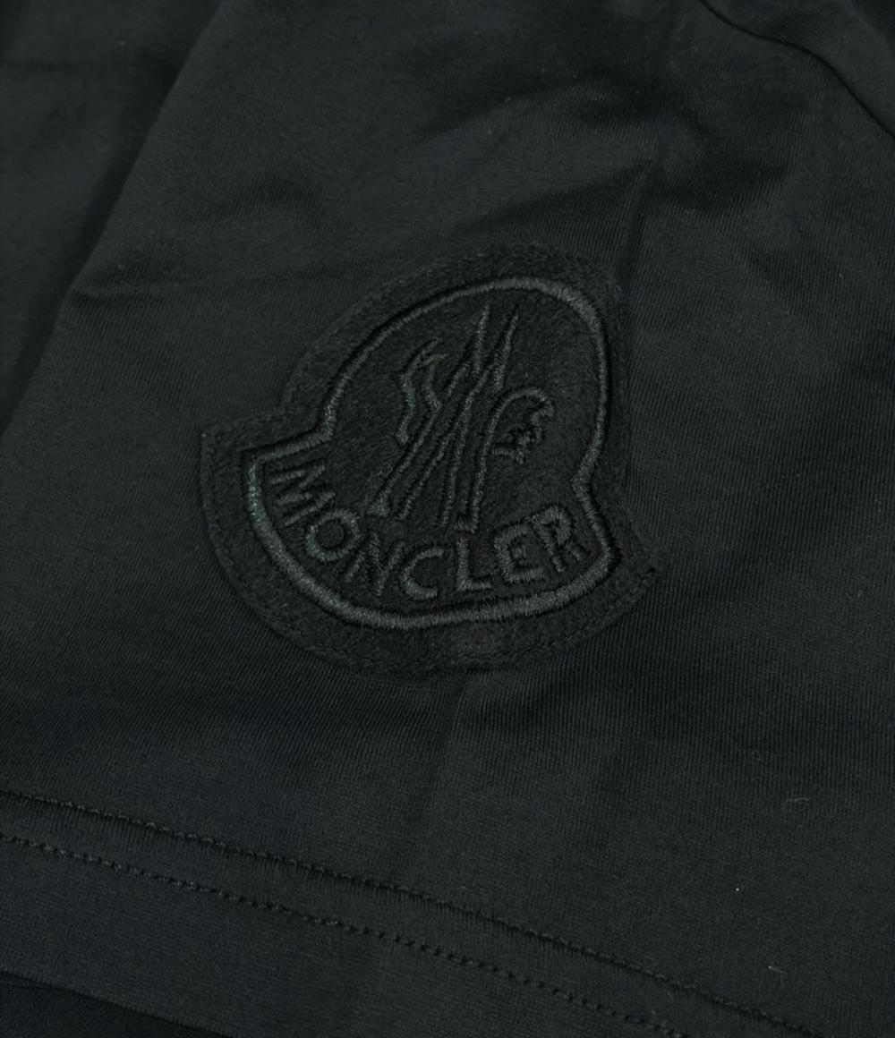 MONCLER 半袖Tシャツ 肩ロゴワッペン E10938086261 V8002 レディース SIZE L モンクレール