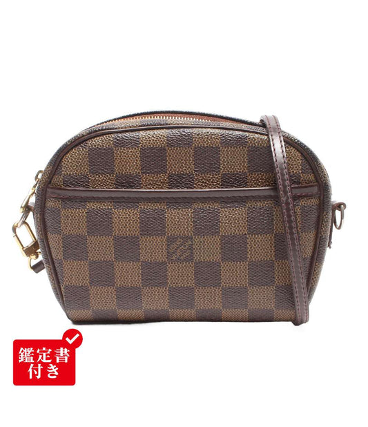 LOUIS VUITTON ショルダーバッグ 斜め掛け ウエストポーチ ポシェット イパネマ ダミエ N51296 レディース ルイ・ヴィトン