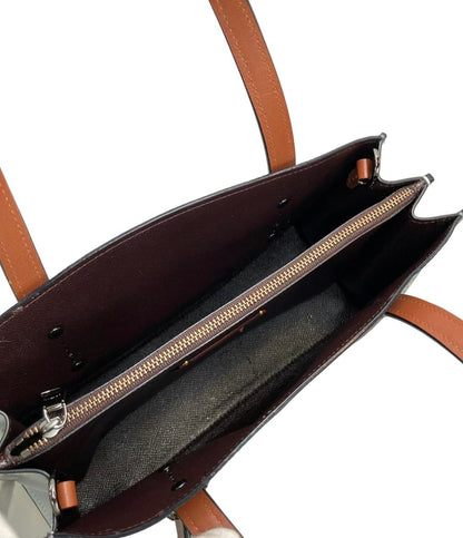 コーチ 2wayハンドバッグ ショルダーバッグ 斜め掛け フラワー柄 シグネチャー 31703 レディース COACH