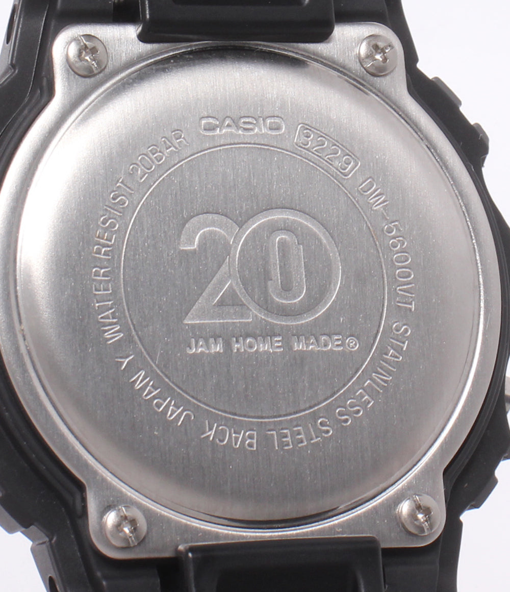 CASIO JAM HOME MADE 腕時計 20周年 G-SHOCK クオーツ DW-5600VT メンズ カシオ ジャムホームメイド