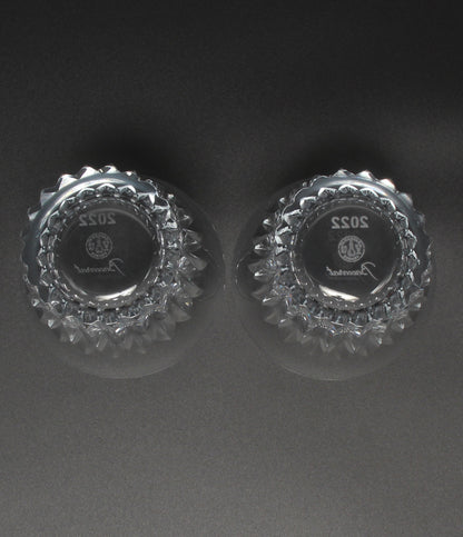 美品 Baccarat イヤータンブラー グラス 2点セット ペア 2022 クリスタ バカラ