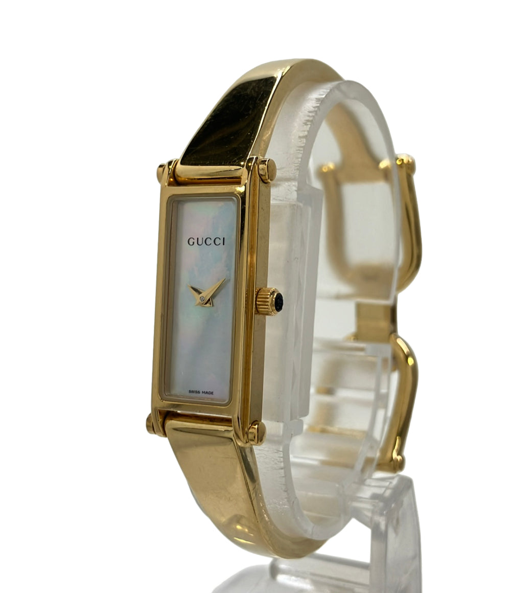 GUCCI 腕時計 クオーツ シェル 1500L レディース グッチ – Rehello by