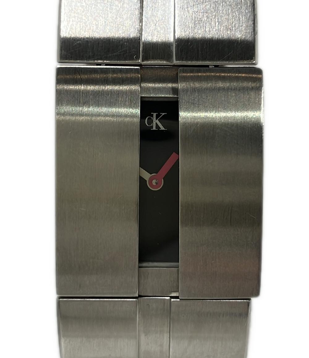 Calvin klein 腕時計 クオーツ ブラック K13121 レディース カルバンクライン