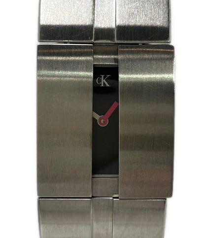 Calvin klein 腕時計 クオーツ ブラック K13121 レディース カルバンクライン