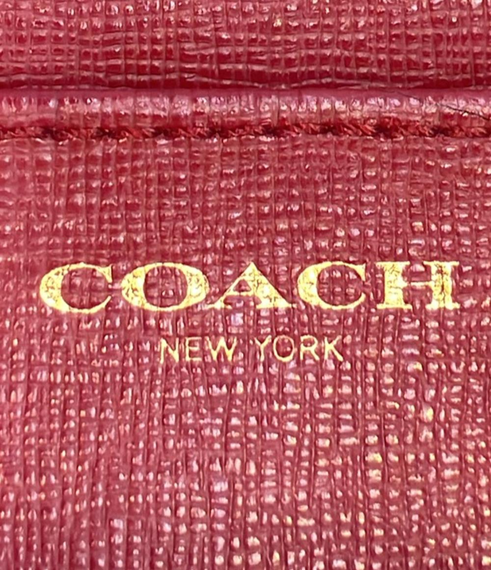 コーチ ラウンドファスナー財布 レディース COACH
