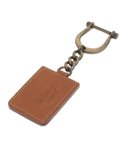美品 バーバリーズ キーリング キーホルダー チャーム レザー レディース Burberrys