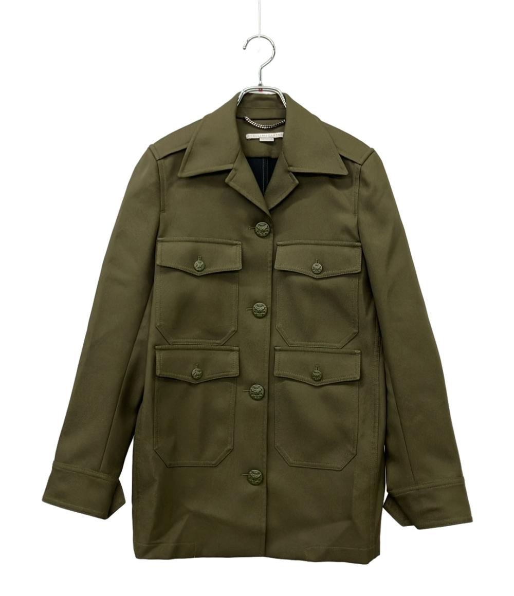 Stella McCartney ミリタリーボタンアップジャケット レディース SIZE 38 ステラマッカートニー