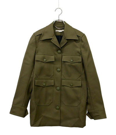 Stella McCartney ミリタリーボタンアップジャケット レディース SIZE 38 ステラマッカートニー