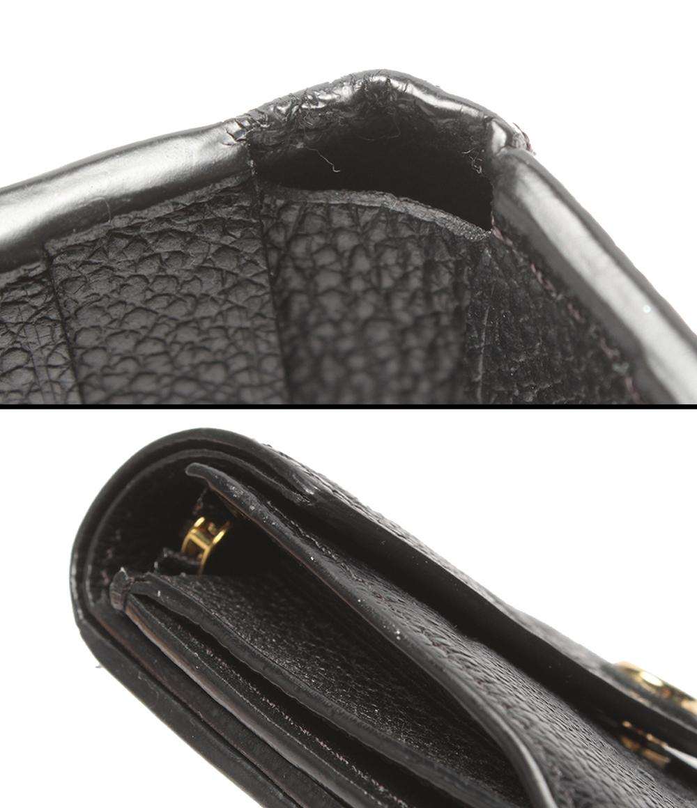 LOUIS VUITTON 三つ折り財布 ポルトフォイユ ヴィクトリーヌ モノグラムアンプラント M64060 レディース ルイ・ヴィトン