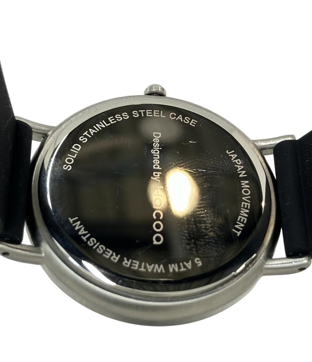 +LUMBER 腕時計 クオーツ ブラウン メンズ プラスランバー