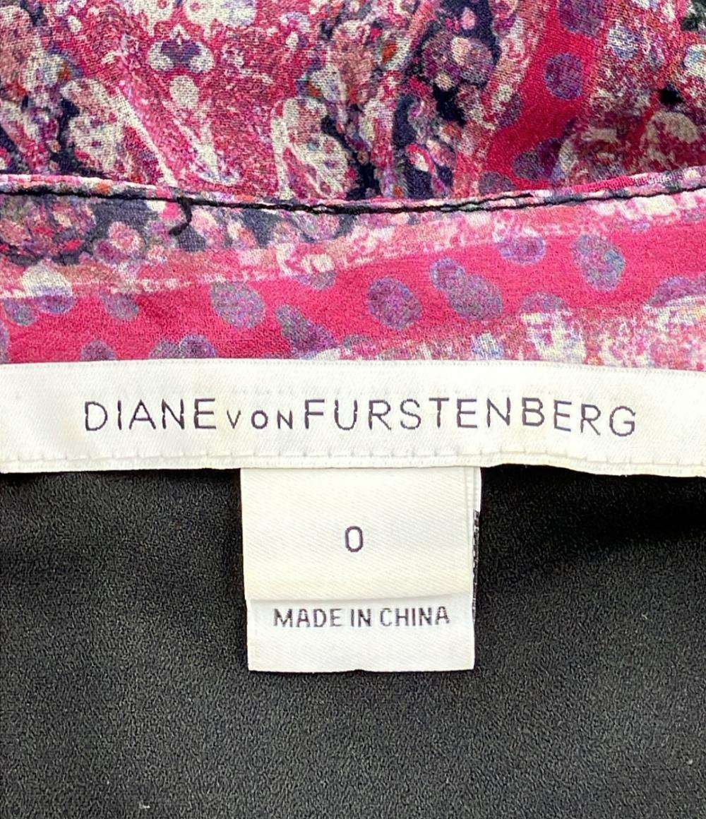ダイアンフォンファステンバーグ 長袖チュニックブラウス レディース SIZE 0 (XS) DIANE VON FURSTENBERG