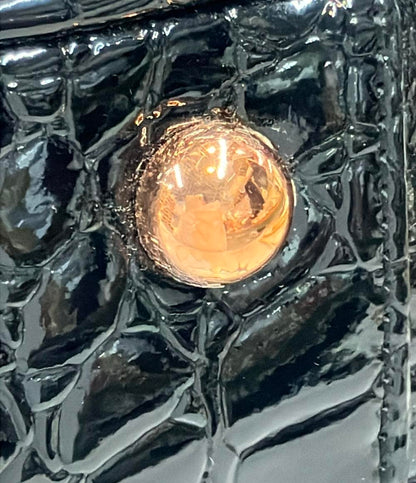 フォリフォリ ハンドバッグ クロコ型押し レディース Folli Follie