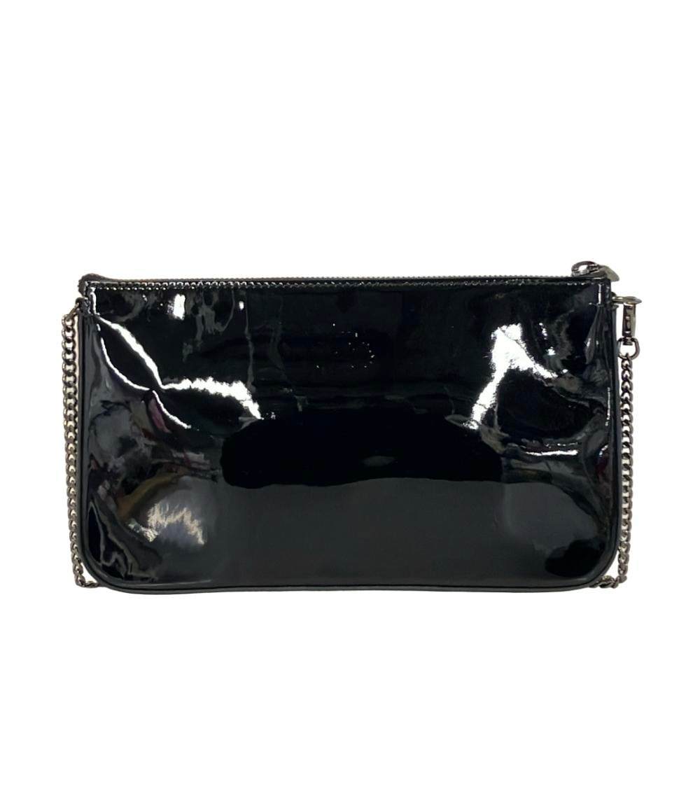 美品 Christian Louboutin チェーンショルダーバッグ  肩掛け フラワーモチーフ レディース クリスチャンルブタン