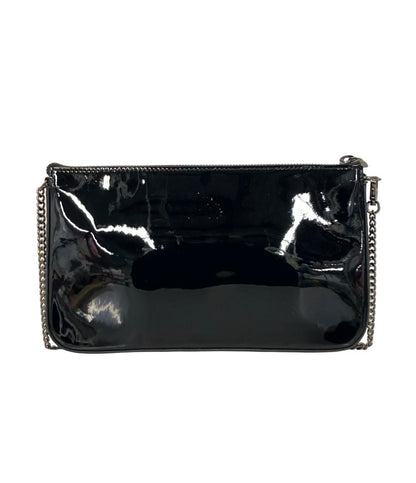 美品 Christian Louboutin チェーンショルダーバッグ  肩掛け フラワーモチーフ レディース クリスチャンルブタン