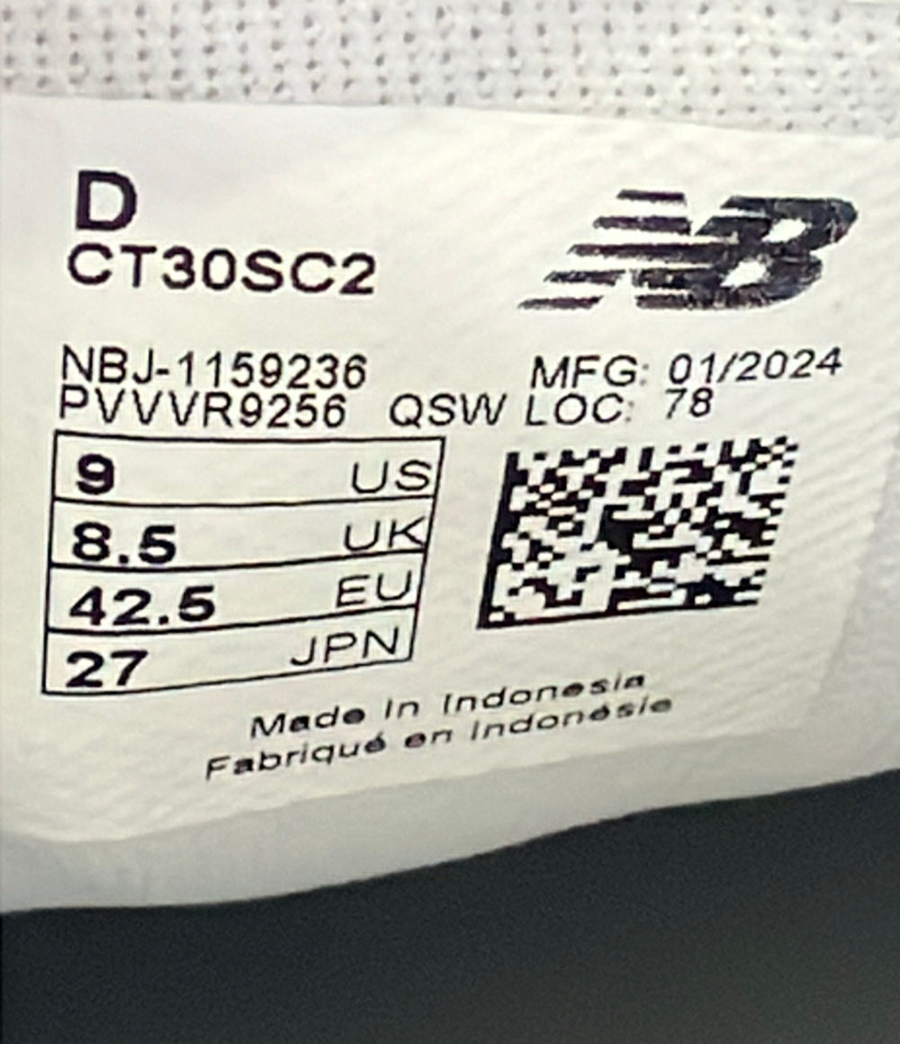 美品 NEW BALANCE ローカットスニーカー CT30SC2 メンズ SIZE 27.0 ニューバランス