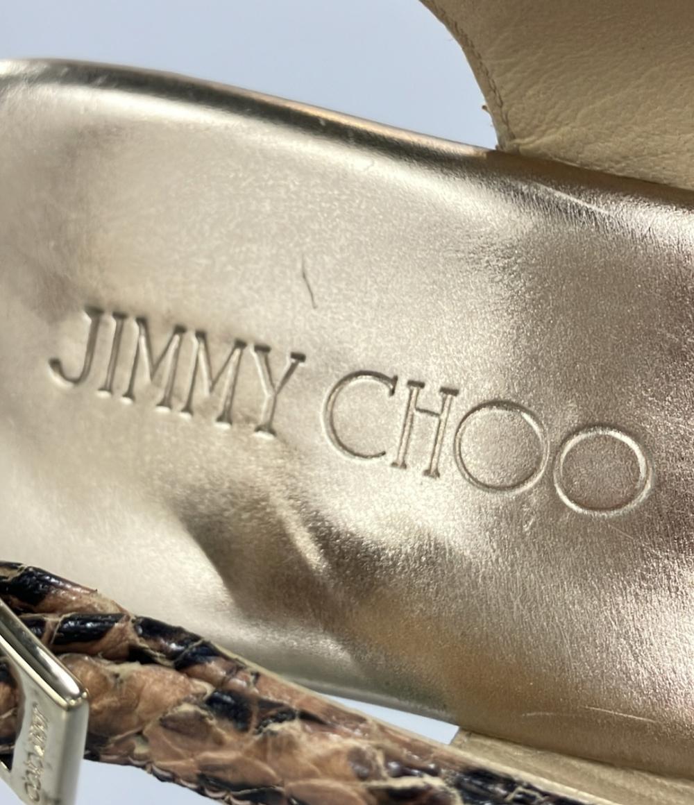 ジミーチュウ ウェッジソールサンダル レディース SIZE 38 (XL) Jimmy Choo