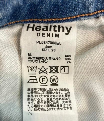 ヘルシーデニム デニムパンツ ウォッシュ加工 PLAGE別注FLARE LIGHTH/W レディース SIZE 23 (XS) healthy DENIM