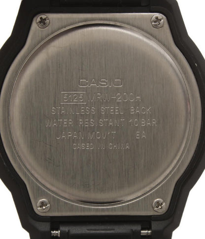 美品 CASIO 腕時計 Dive Watch ダイブウオッチ クオーツ ブラック MRW-200H レディース メンズ カシオ