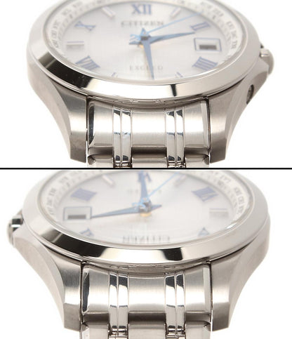 美品 CITIZEN 腕時計 エクシード EXCEED ソーラー シルバー H246-A1BPB02 レディース シチズン