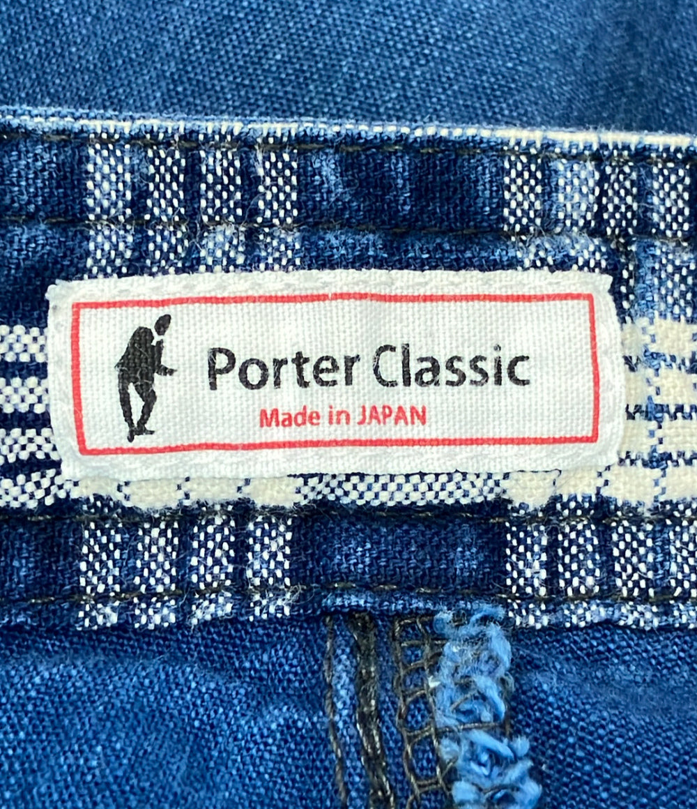 PORTER CLASSIC クロップドデニムパンツ メンズ SIZE M ポータークラシック