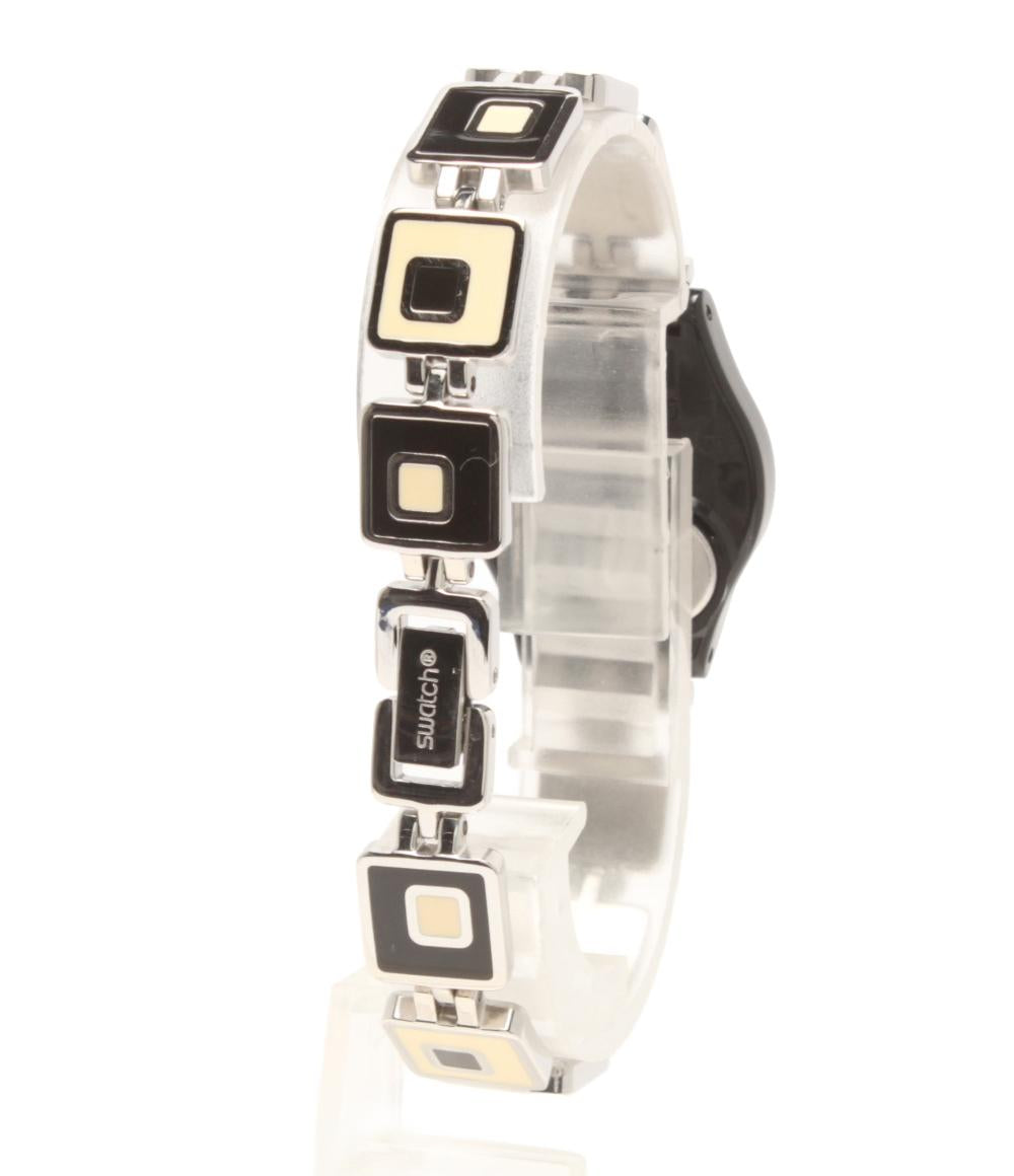 Swatch 腕時計 クオーツ シルバー レディース スウォッチ