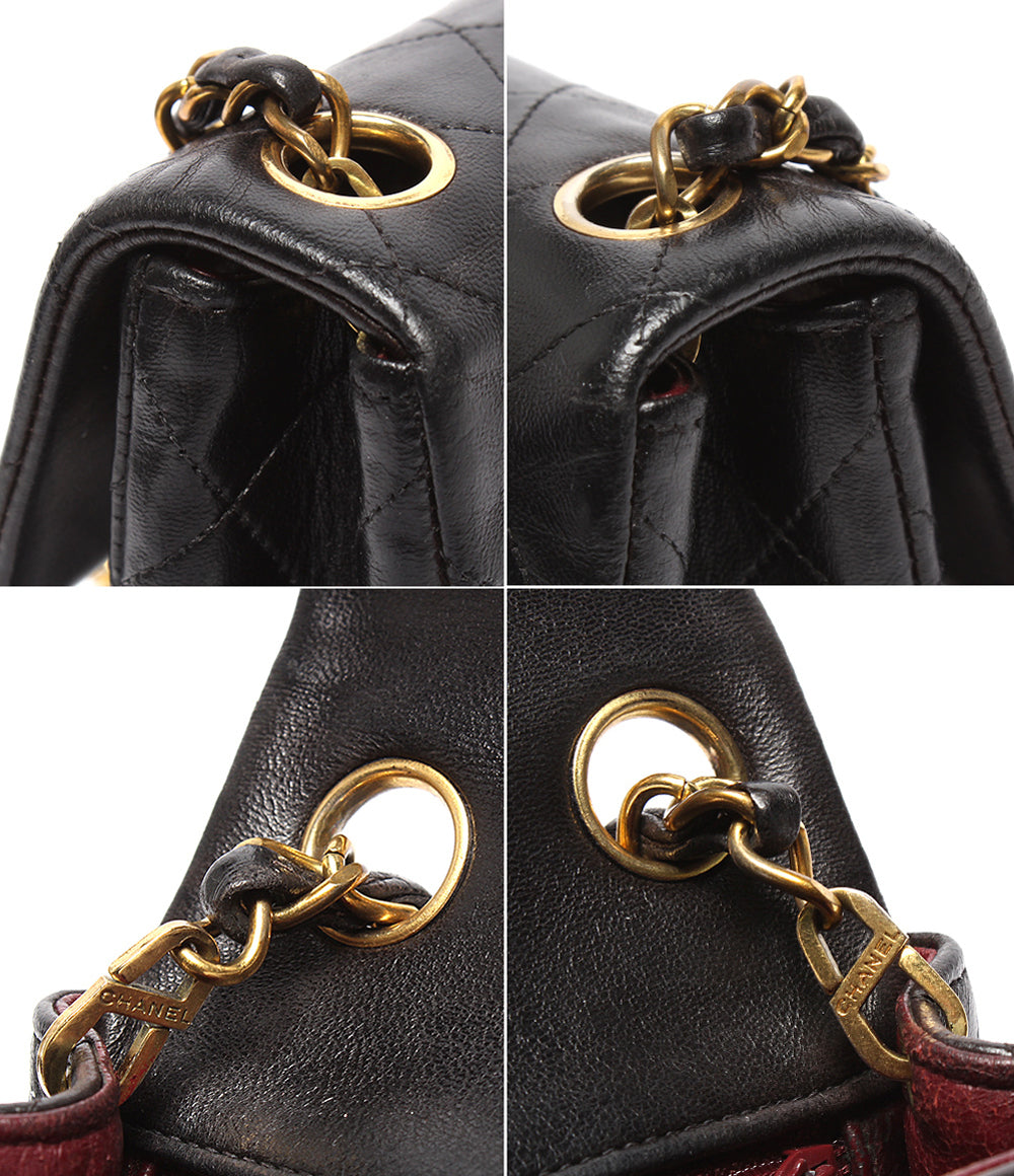 CHANEL チェーンショルダーバッグ ゴールド金具 ミニマトラッセ 3番台