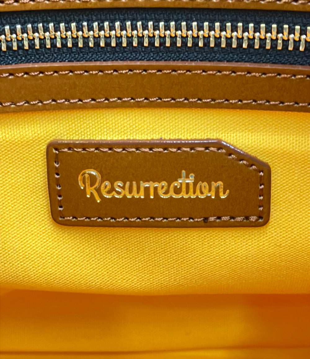 Resurrection 2way ショルダーバッグ ハンドバッグ 斜め掛け レディース レザレクション