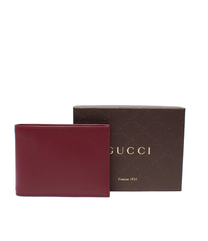 美品 GUCCI 二つ折り財布 278596 4276 メンズ グッチ