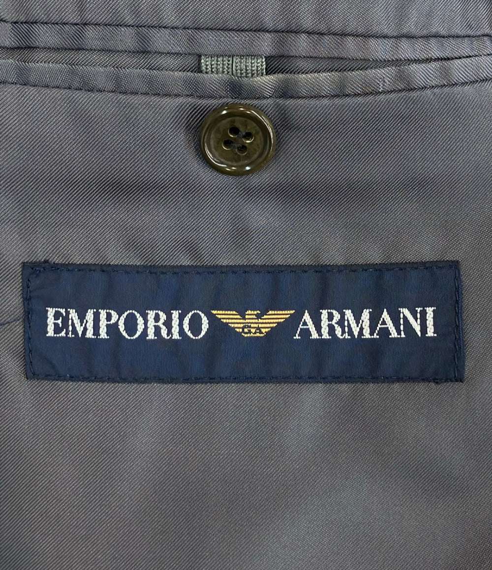 Emporio Armani ダブルブレスト テーラードジャケット メンズ SIZE 48 エンポリオ・アルマーニ