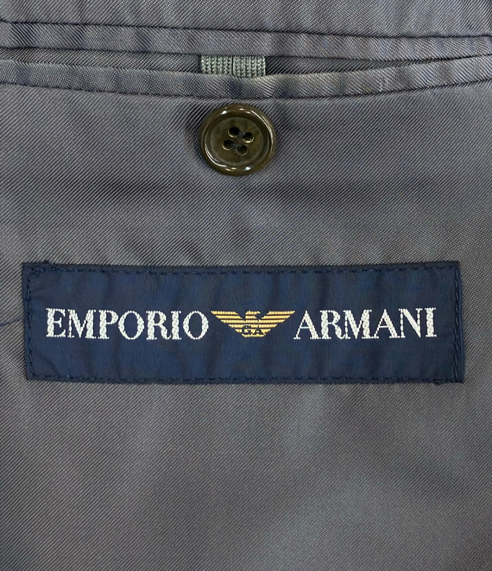 Emporio Armani ダブルブレスト テーラードジャケット メンズ SIZE 48 エンポリオ・アルマーニ