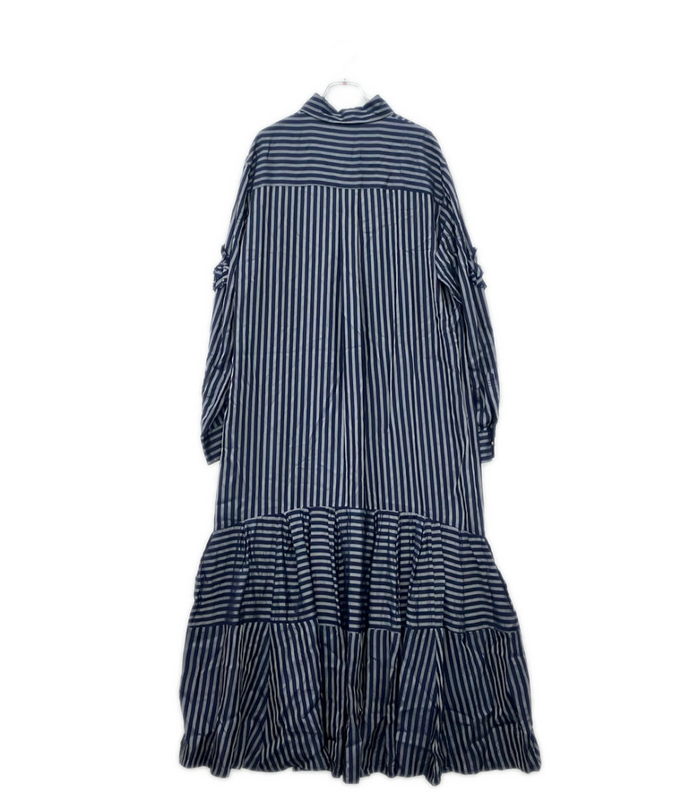 TOGA PULLA 長袖 ワンピース ストライプ レディース SIZE 36 (XS) トーガプルラ