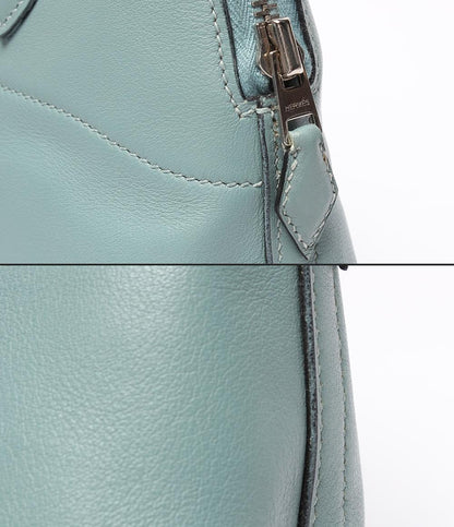 HERMES 2way ハンドバッグ ショルダーバッグ □M刻印 シルバー金具 肩掛け ボリード27 レディース エルメス