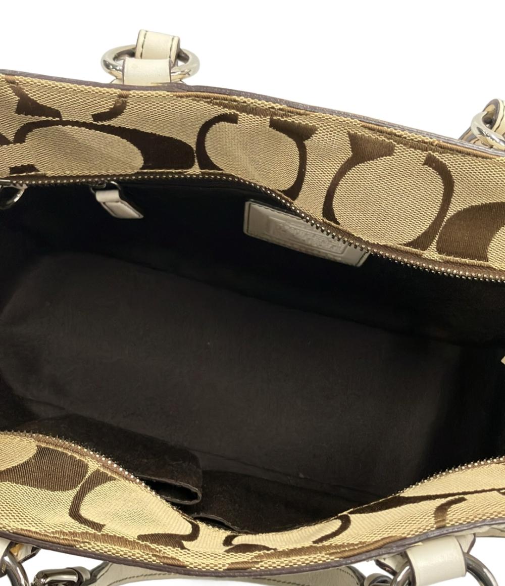 COACH トートバッグ ショルダーバッグ 肩掛け ラージシグネチャー 6234 レディース コーチ