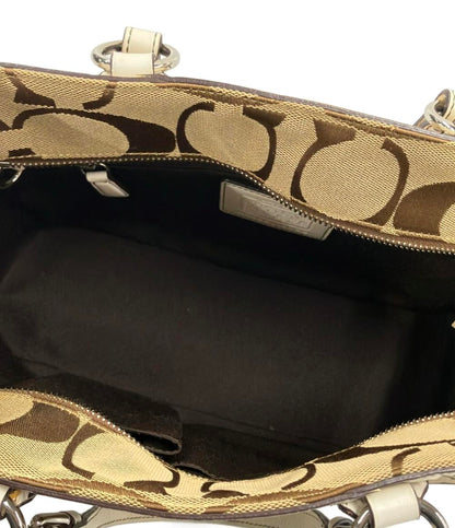 COACH トートバッグ ショルダーバッグ 肩掛け ラージシグネチャー 6234 レディース コーチ