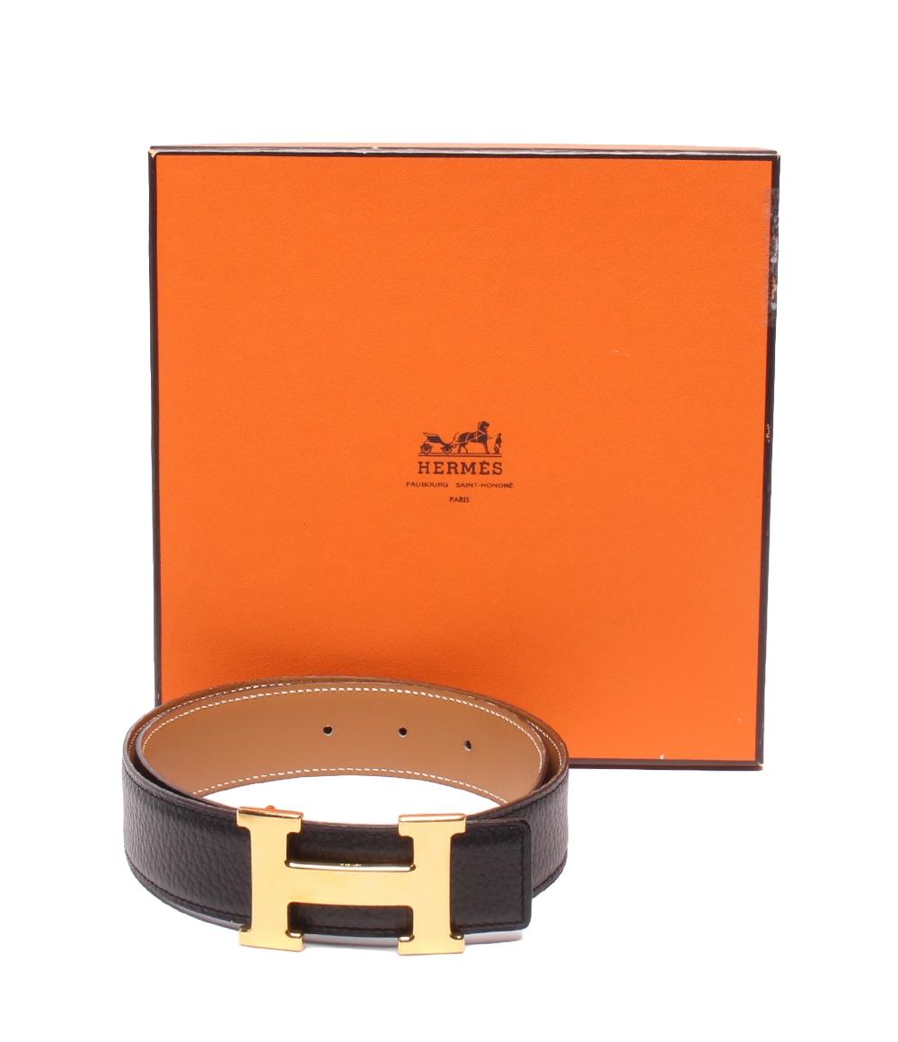 エルメス ベルト Hバックル ゴールド金具 □B刻印 コンスタンス レディース HERMES
