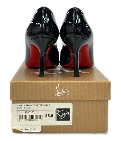 Christian Louboutin パンプス ハイヒール エナメル SIMPLE PUMP 70 PATENT CALF 3080363 レディース SIZE 35.5 (23cm) クリスチャンルブタン