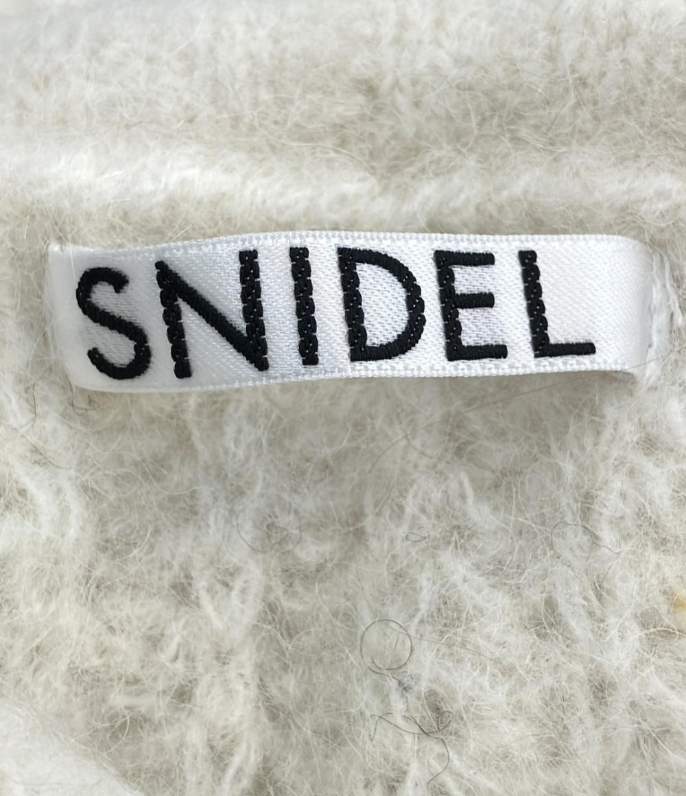 スナイデル ルーズネックモヘヤニットトップス レディース SIZE F (M) snidel