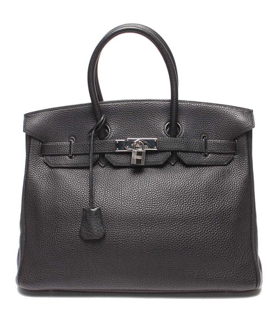 HERMES ハンドバッグ □F刻印 シルバー金具 バーキン35 レディース エルメス