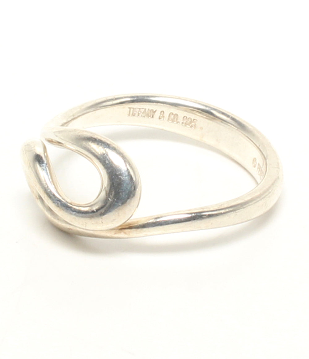 美品 Tiffany & Co. リング 指輪 SV925 エルサペレッティ オープンウェーブ レディース SIZE 12号 ティファニー