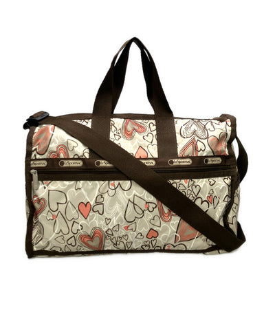 LeSportsac ボストンバッグ ハート柄 レディース レスポートサック