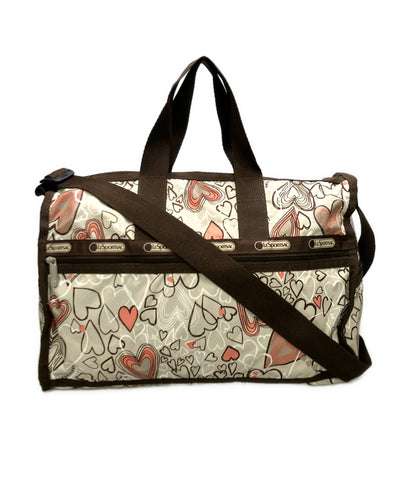 LeSportsac ボストンバッグ ハート柄 レディース レスポートサック