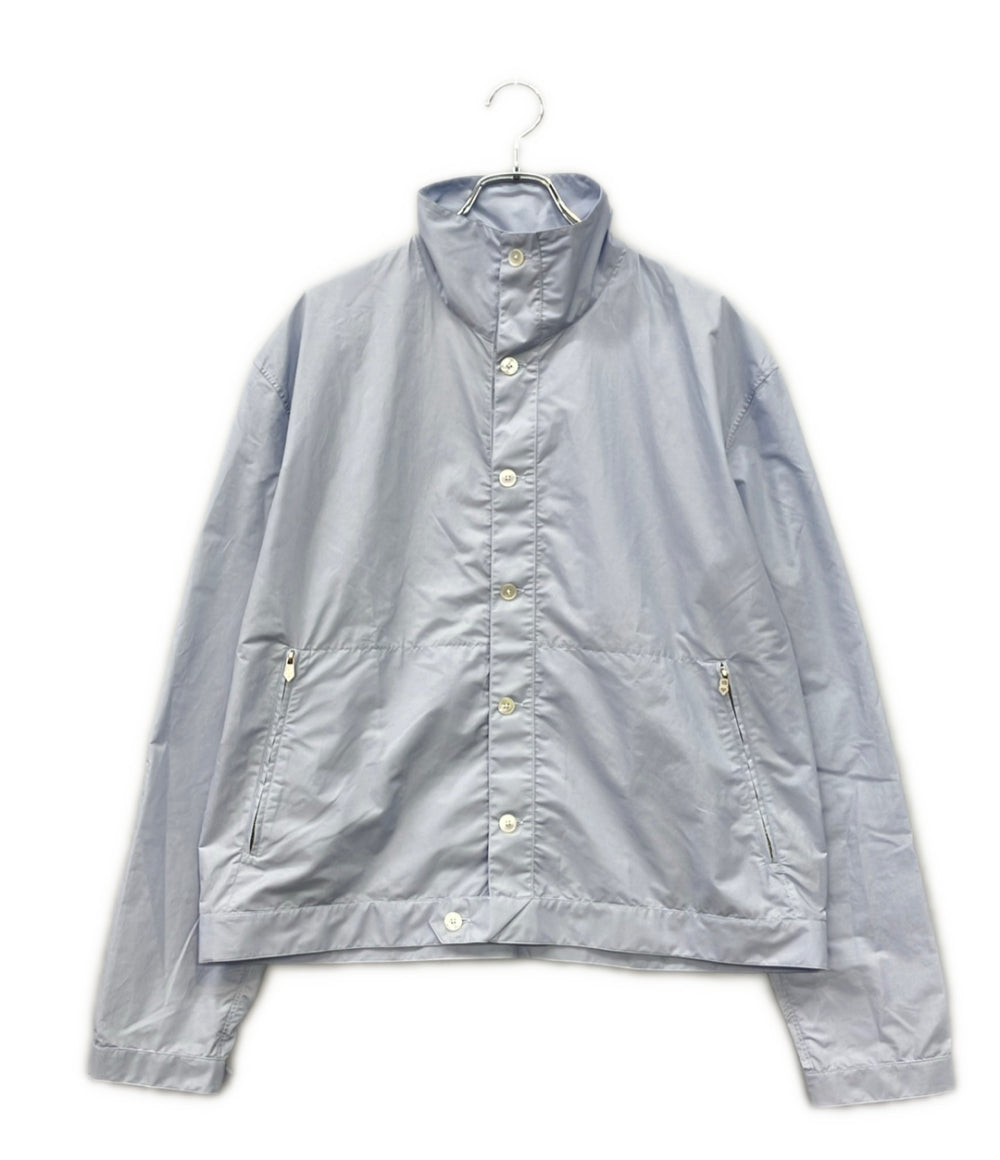 HERMES コットンナイロン スタンドカラー シャツジャケット H556100H4 メンズ SIZE 38 (S) エルメス